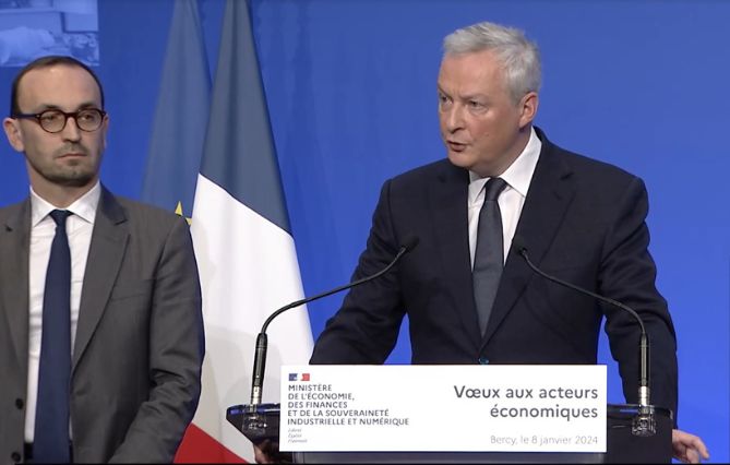 Bruno Le Maire annonce qu’une loi sur l'attractivité financière de la France sera présentée au Parlement au printemps
